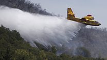 Southern France wildfires contained