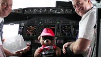 Lost teddy bear reunited with owner