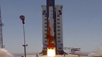 Iran tests satellite rocket