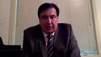 "Удар ножом в спину": интервью Михаила Саакашвили Би-би-си