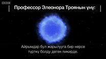 Жылдыздын "кара такка" айлануу процесси