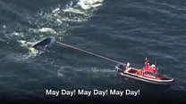 Good Samaritans rescue overturned boat
