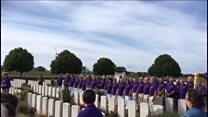 Ceremony remembers Welsh poet Hedd Wyn