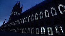 Light display marks WW1 anniversary
