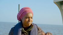 Bake Off winner Nadiya Hussain all at sea