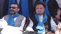تجمع طرفداران ائتلاف ملی نجات افغانستان در مزار شریف