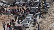 Evacuation from Lebanon-Syria border
