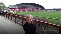 The six-year-old 'groundhopper'