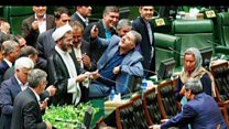 ذوق زدگی از دیدن مسئول سیاست خارجی اتحادیه اروپا در مجلس ایران