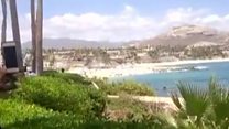 Shots fired on busy Mexico beach