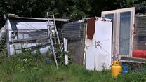 Man lived on rubbish dump for 40 years