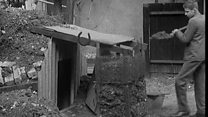 The air raid shelter still standing