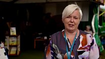 Ysgol Uwchradd Bodedern yw pabell orau y maes