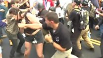 Charlottesville: 'Very violent scenes'