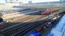 London Waterloo: Work on new platform underway