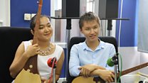 Хиттерди комузга салган Эламан жана Чолпон