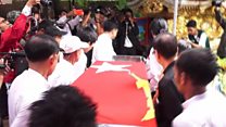 သရေစည်သူ ဗိုလ်မှူးချုပ်အောင်ရွှေ ဈာပန