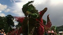Green Man 'putting Wales on map'