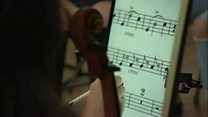 Orchestra swaps sheet music for tablets
