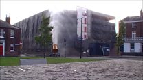Multi-storey car park demolished