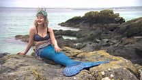 The mermaid who left the big city life behind