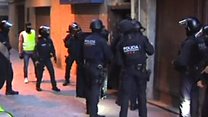 Police raid Barcelona suspects' homes