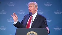 Trump calls for 'a new unity'