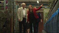 Ceannard nan Làbarach tadhail air na h-eileanan