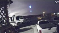 Meteor caught on camera
