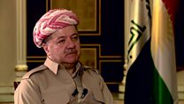 گفتگوی بی بی سی فارسی با مسعود بارزانی