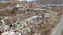 Devastation and defiance on Tortola