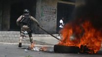 Violent protests in Haiti over taxes