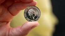 Who is celebrating the fall of the pound?