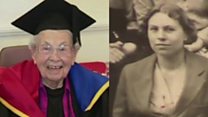 Woman, 103, gets honorary degree