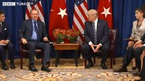 Erdoğan - Trump görüşmesi