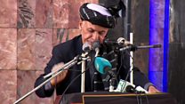 حضور اشرف غنی در مراسم عاشورا در کابل