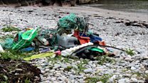 Pròiseact glanaidh a' chladaich
