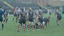 Cynnydd enfawr merched yn chwarae rygbi