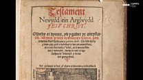 Mae 450 mlynedd ers cyfieithu'r Testament Newydd
