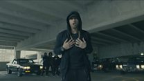 Eminem: 'We're not afraid of Trump'