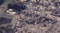 California districts wiped out by wildfires