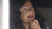 Catwalk for Bangladeshi acid victims
