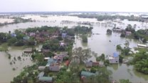 ဗီယက်နမ်မှာ ရေကြီးမြေပြိုမှုတွေ ဖြစ်