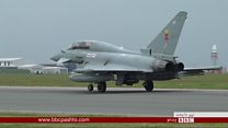 عراق کې د بريتانيا ټايفون الوتکې