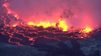 Au sommet du volcan Nyiragongo