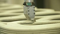 3D-printed concrete cycle bridge opens