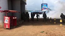 Booliska iyo taageerayaasha Odinga ee Kisumu oo isku dhacay
