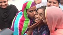 انڈین جیل سے حنا کی پاکستان واپسی