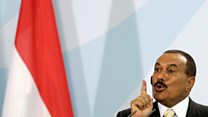 ورقة علي عبد الله صالح الأخيرة
