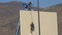 Testing begins on Trump's prototype walls
